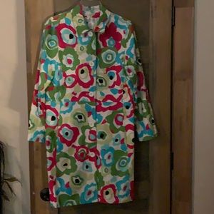 Susan Bristol Long Jacket/Coat Bright Colors